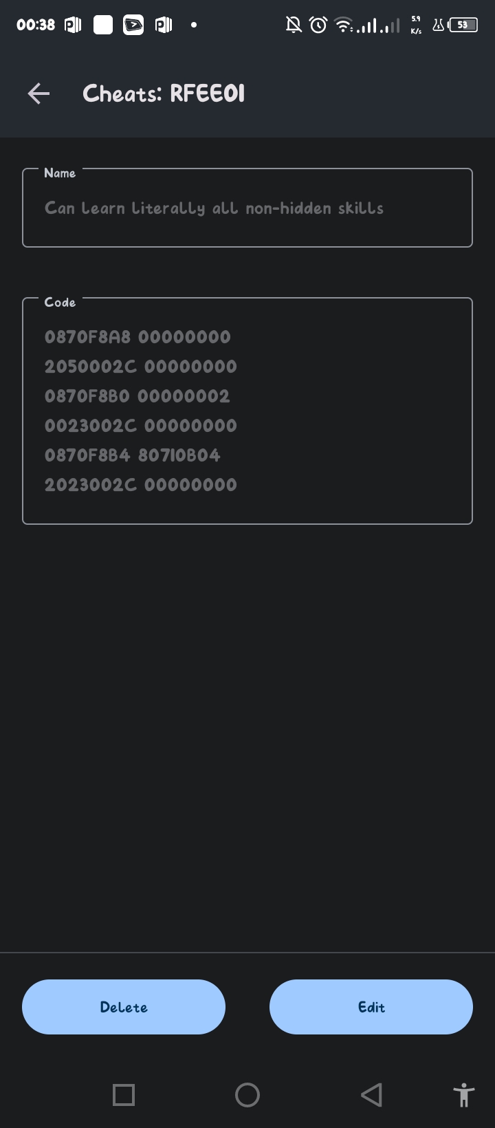 Gecko codes for [NTSCU, 169] v1.01 Page 3 Fire Emblem Radiant